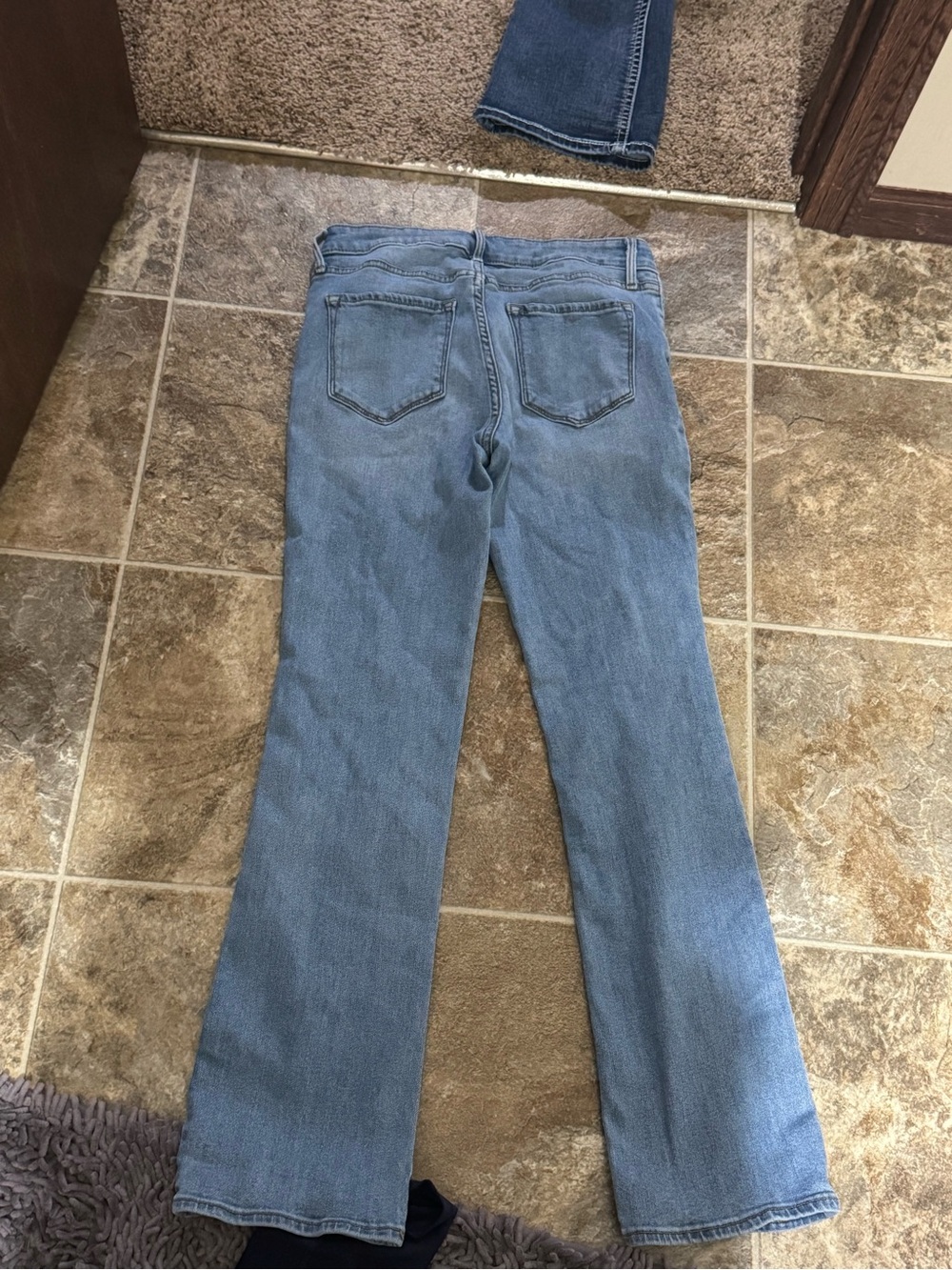 Classic Women's Light Blue Bootcut Jeans